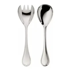 Robbe & BerkingSalatbesteck klein Französisch Perl 150 g versilbert