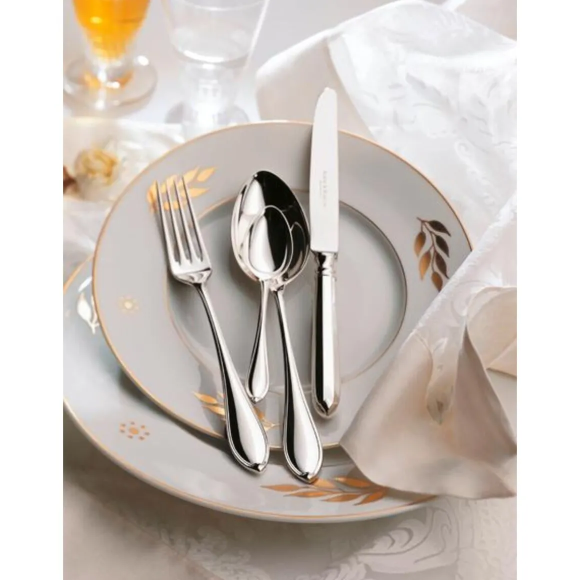 Robbe & BerkingTafelmesser Navette 925 Sterlingsilber