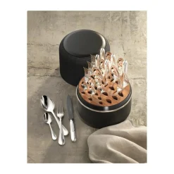 Robbe & BerkingThe Box - Belvedere 925 Sterlingsilber inkl. 24-tlg Besteckset Frozen Black