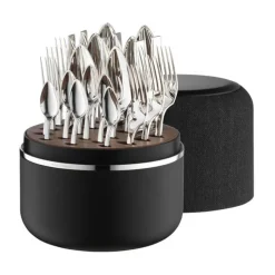 Robbe & BerkingThe Box - Riva 150 g versilbert inkl. 24-tlg Besteckset Marble Cut