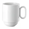 RosenthalBecher m.H. stapelbar Blend weiß