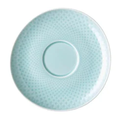 RosenthalCafé au Lait Untertasse 18 cm Junto Opal Green
