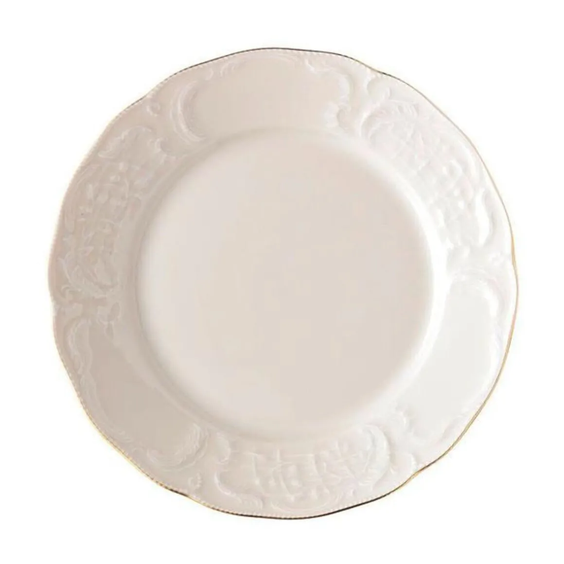 RosenthalFrühstücksteller 21 cm Sanssouci Elfenbein Gold