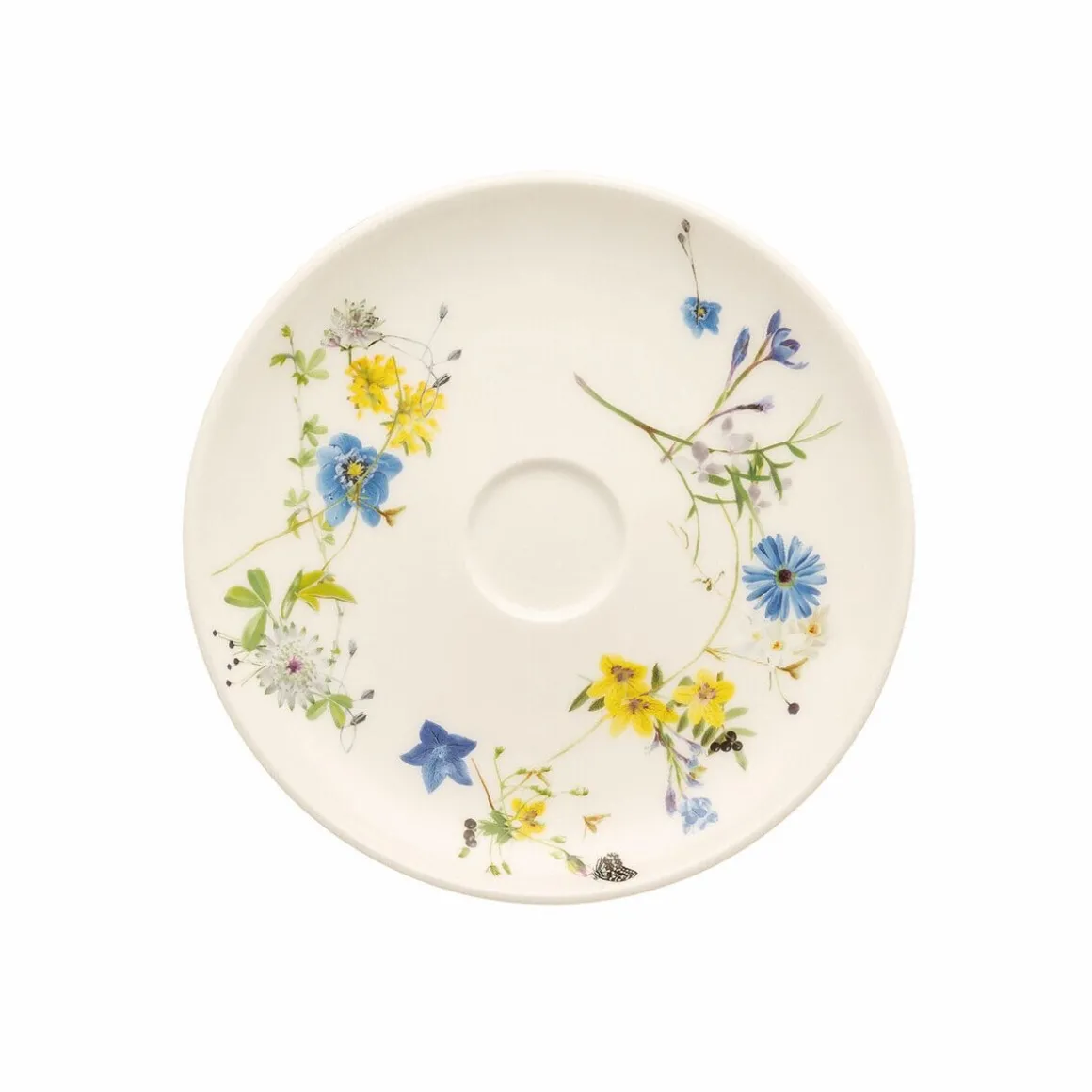 RosenthalKaffee/Tee-Untertasse 15 cm Brillance Fleurs des Alpes