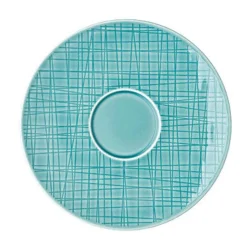 RosenthalKaffee-Untertasse 16 cm Mesh Aqua