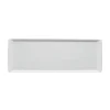 RosenthalPlatte flach 41x15cm Mesh Weiss