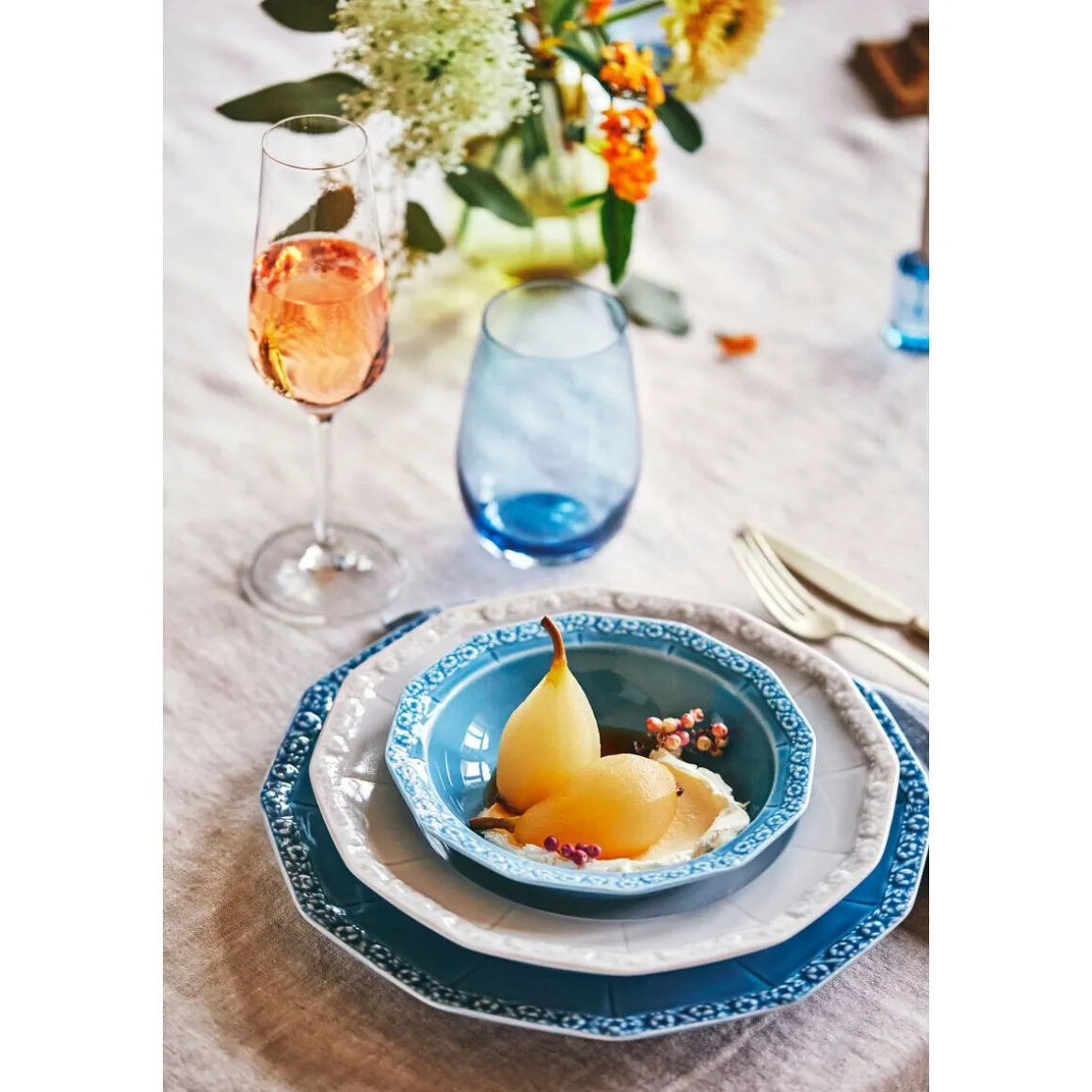 RosenthalSpeiseteller 26 cm Maria Dream Blue