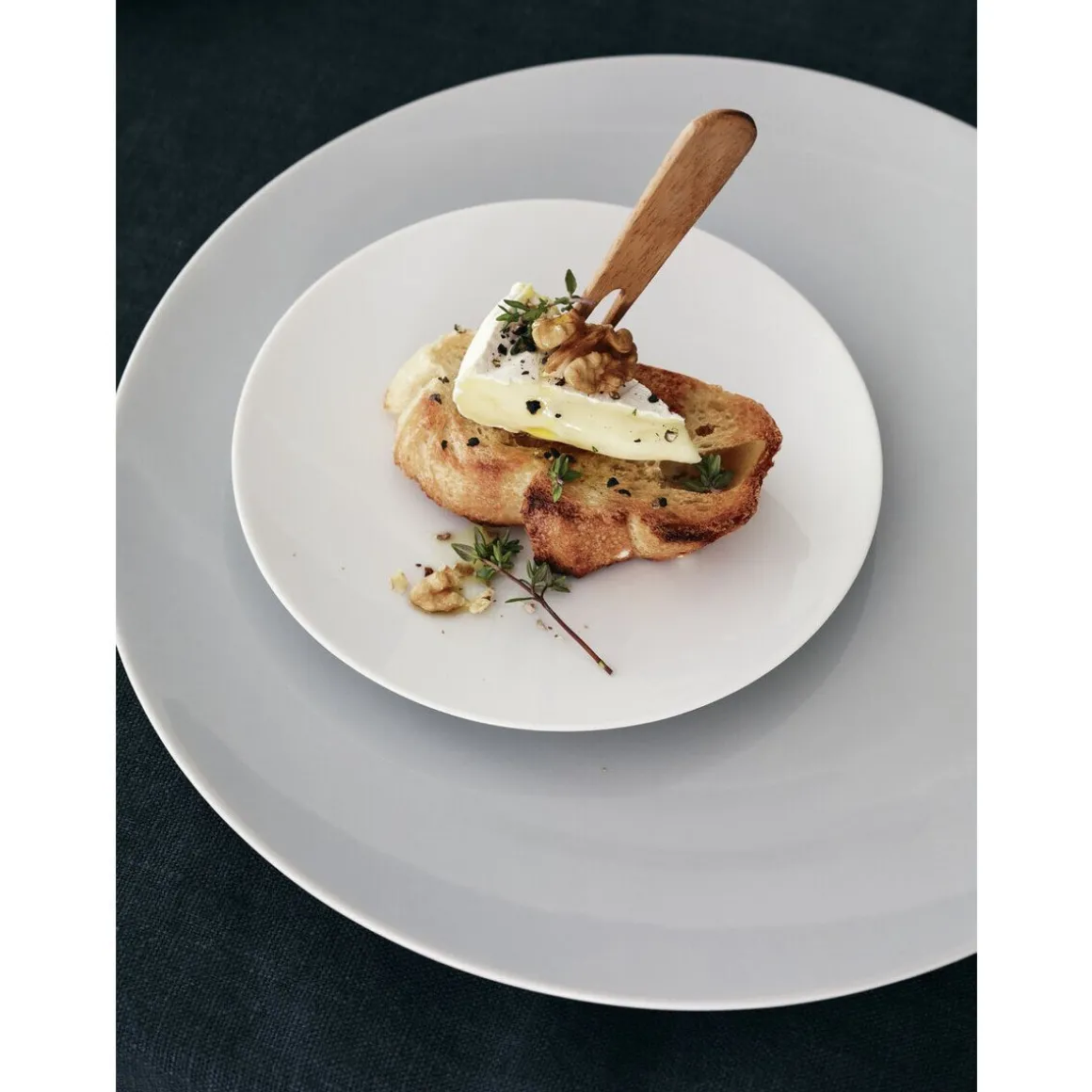 RosenthalSpeiseteller 28 cm TAC Sensual Gentle Grey