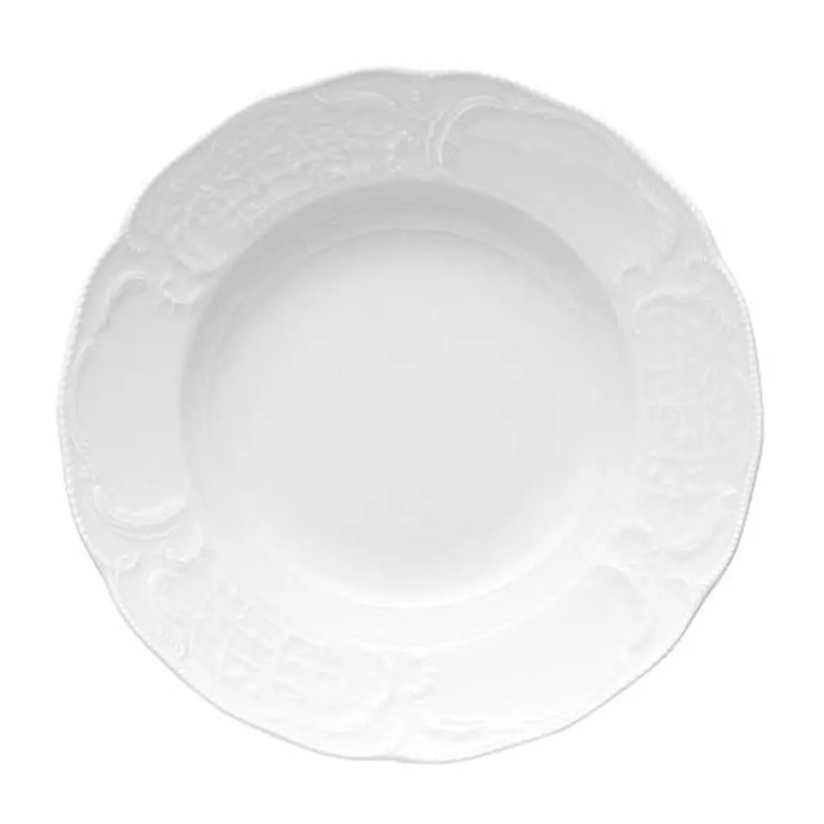 RosenthalSuppenteller 23 cm Sanssouci Weiß