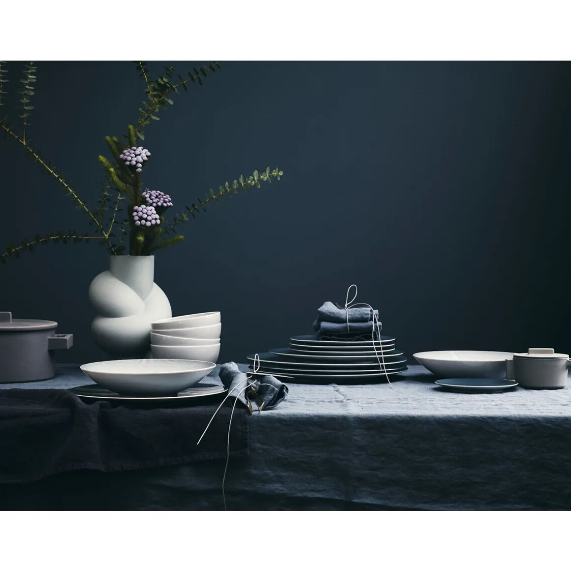 RosenthalSuppenteller 24 cm TAC Sensual Gentle Grey