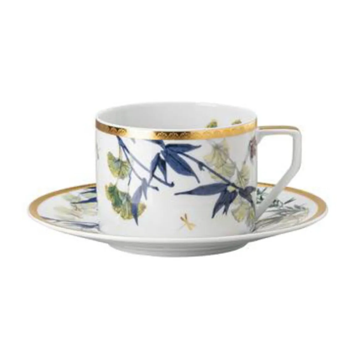 RosenthalTeetasse 2-tlg. Heritage Turandot white