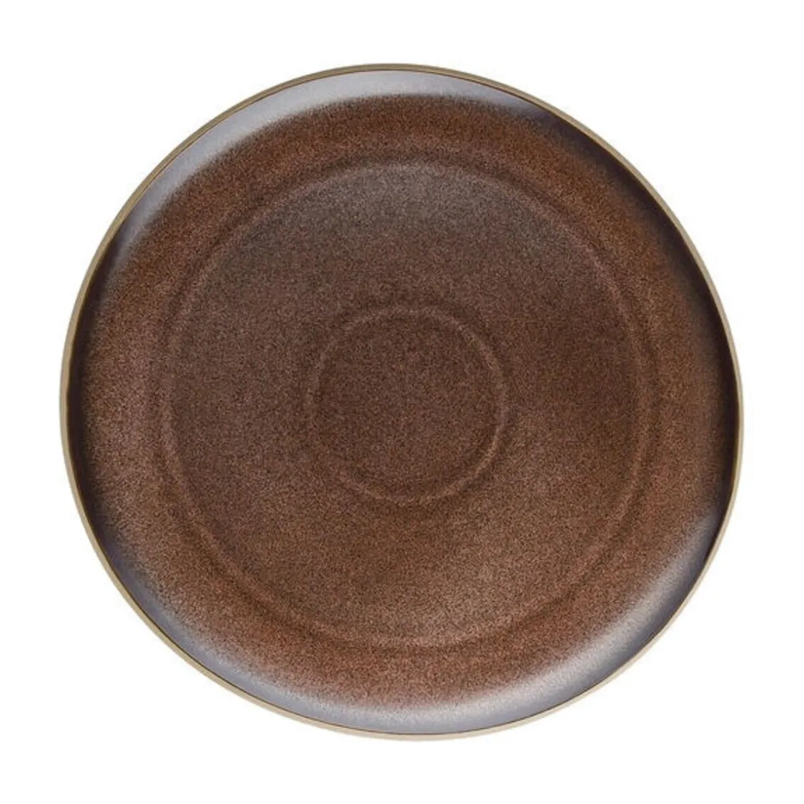 RosenthalTeller flach 27 cm Junto Bronze