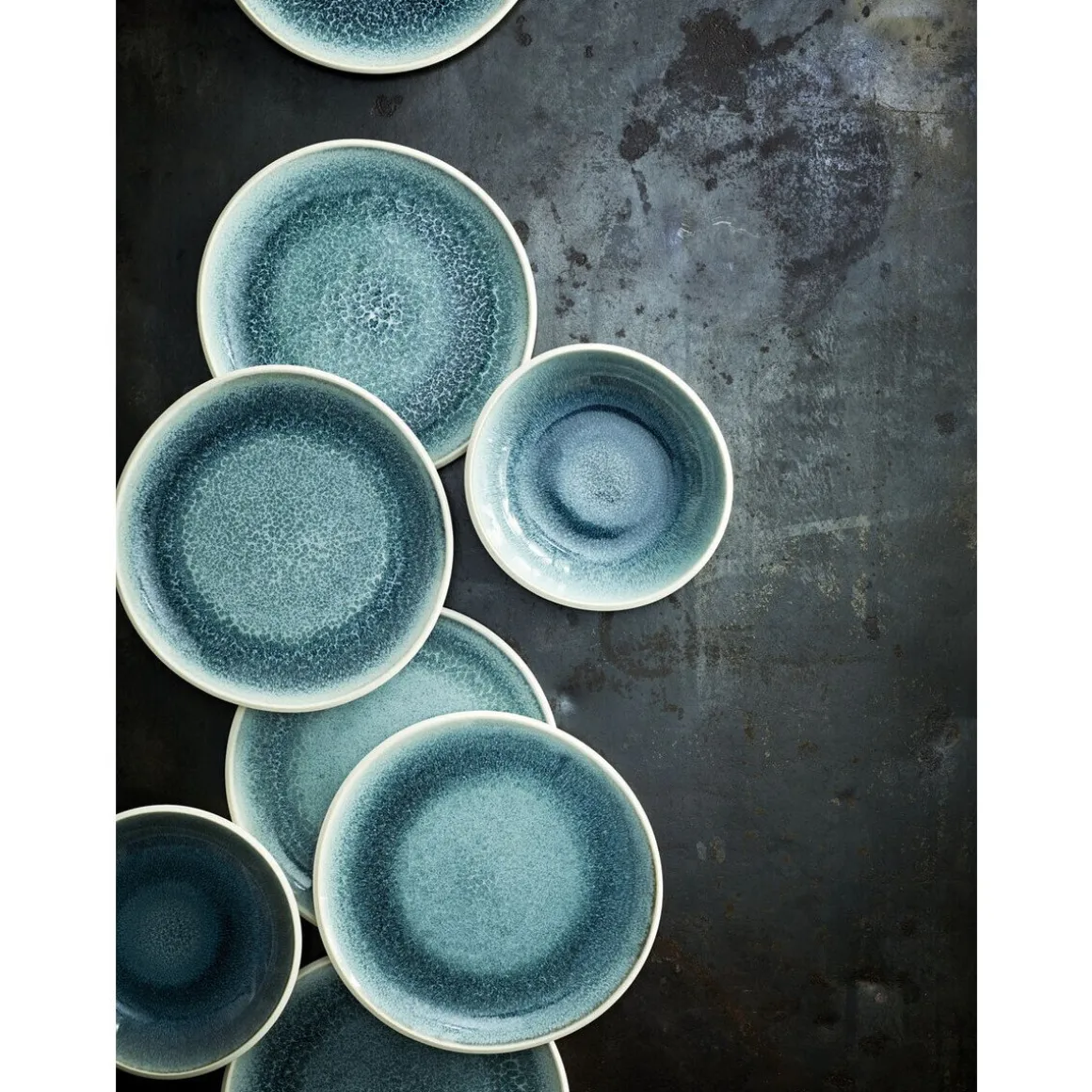 RosenthalTeller tief 33 cm Junto Aquamarine