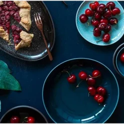 RosenthalTeller tief 22 cm Junto Ocean Blue