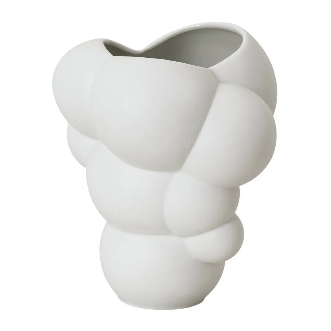 RosenthalVase 15 cm Skum Weiß Matt