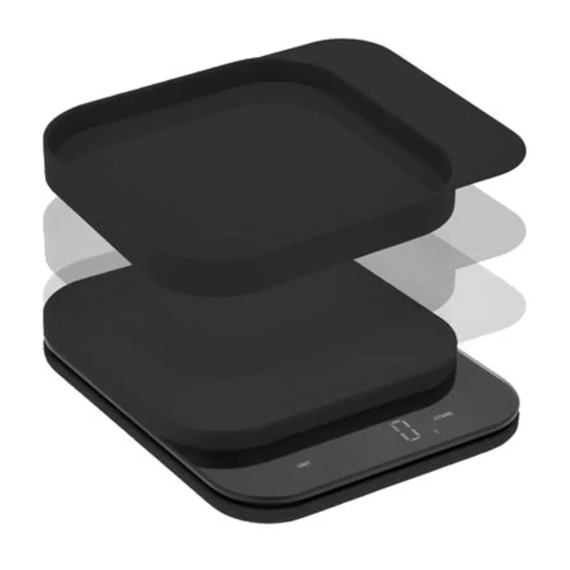 RostiKüchenwaage Mensura schwarz