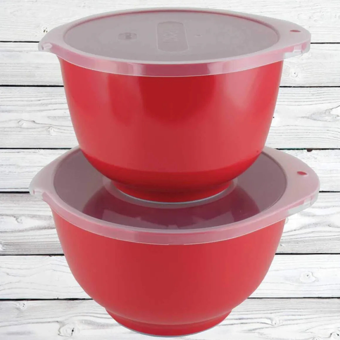 RostiRührschüssel-Set 4-tlg. Margrethe New Rot