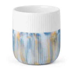 Royal CopenhagenBecher 0,35 l Contrast Gerippt Ocean Mist