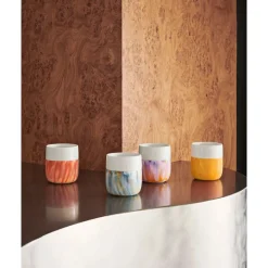 Royal CopenhagenBecher 0,35 l Contrast Gerippt Fiery Yellow