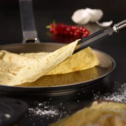 RösleCrêpeswender Silikon 32 cm Rundgriff-Serie schwarz