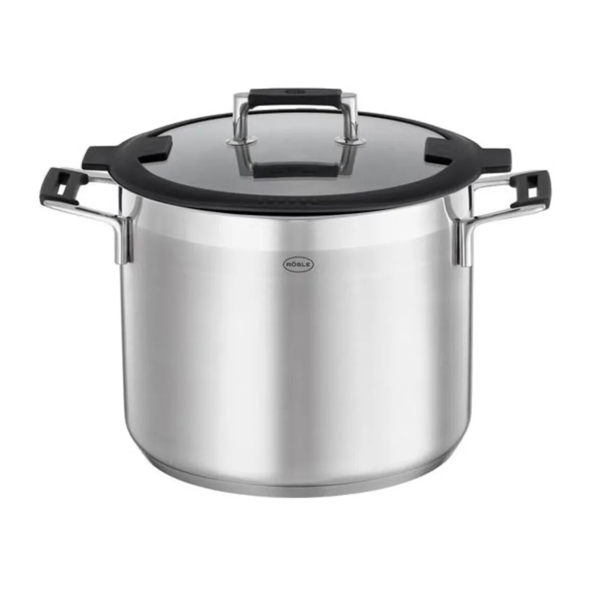 RösleKochtopf 24cm mit Silikonranddeckel SILENCE PRO