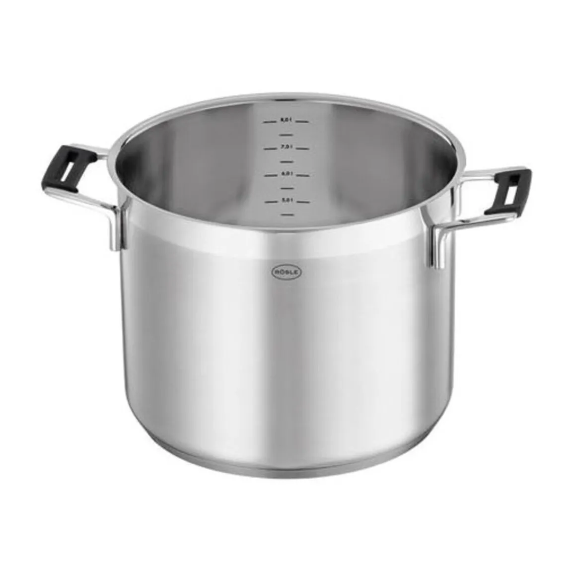 RösleKochtopf 24cm mit Silikonranddeckel SILENCE PRO