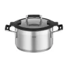 RösleKochtopf 20cm mit Silikonranddeckel SILENCE PRO