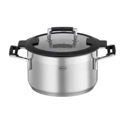 RösleKochtopf 20cm mit Silikonranddeckel SILENCE PRO