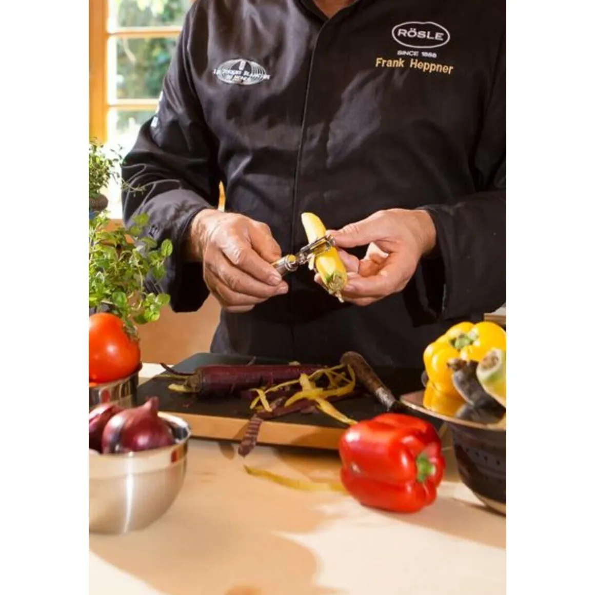 RöslePendelschäler für Rechtshänder 19 cm Edelstahl