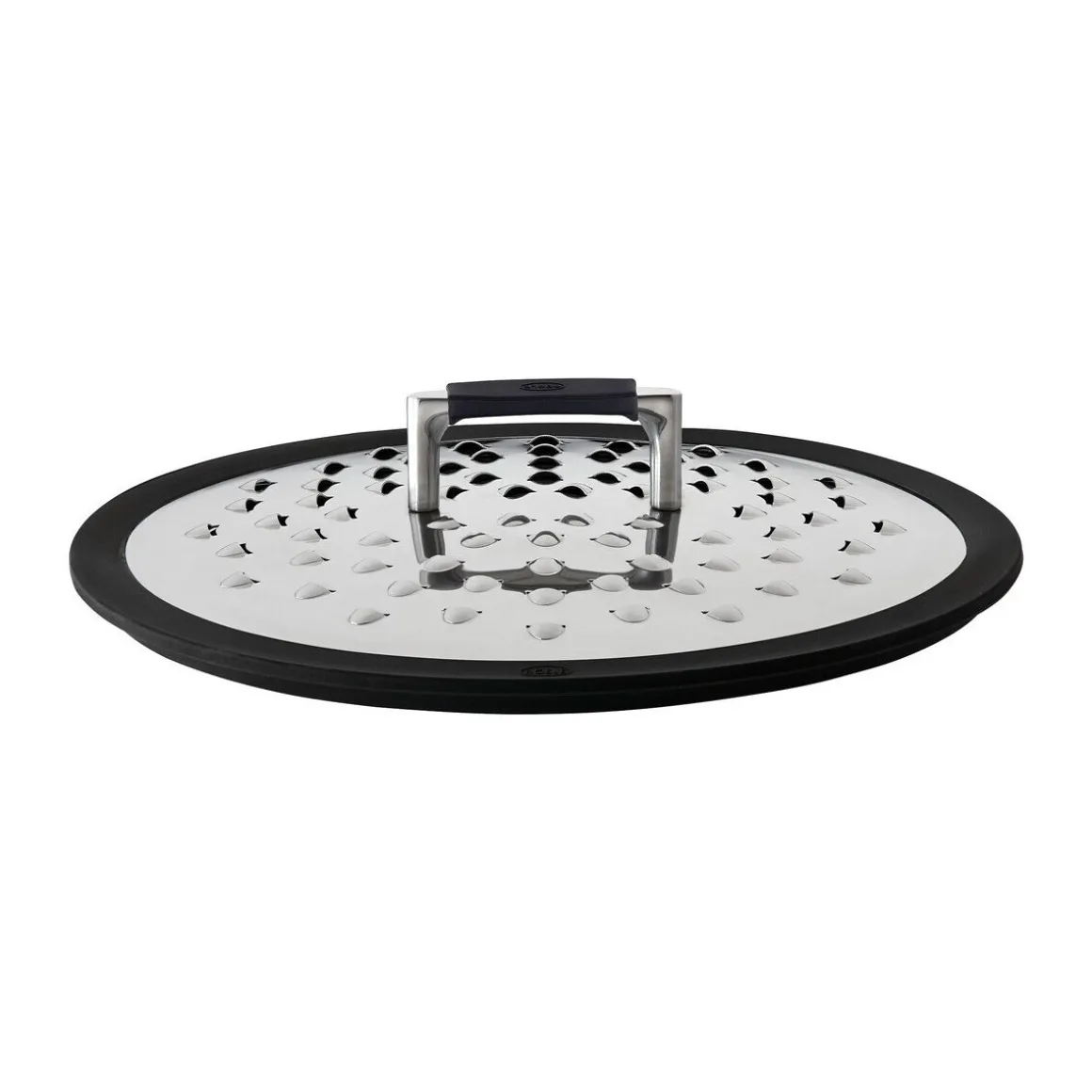 RösleSpritzschutz Silence Edelstahl / Silikon für 24 und 28cm