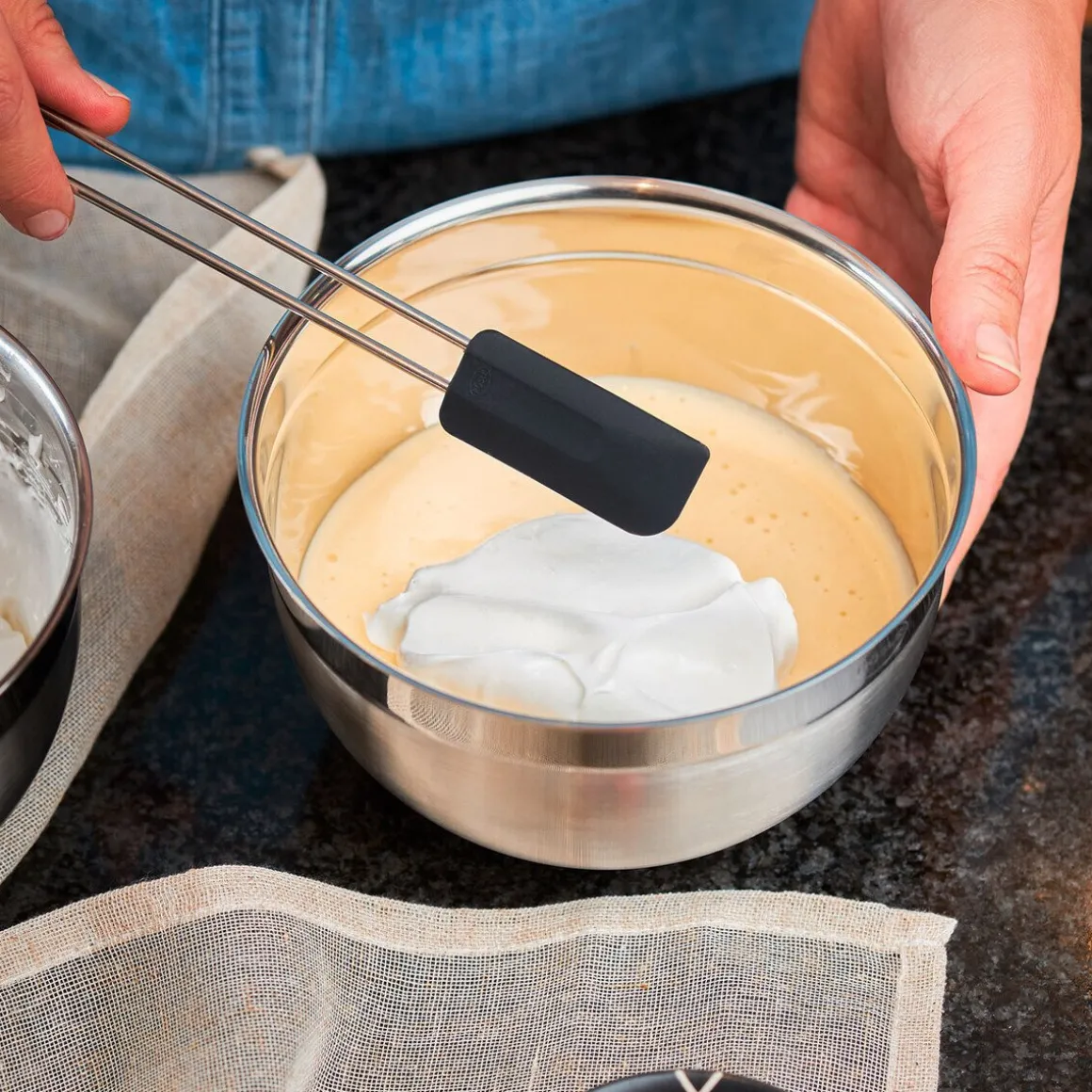 RösleTeigschaber 20 cm Silikon schwarz