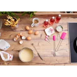 RösleTeigschaber schmal 26 cm Pink Charity Edition pink