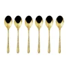 SambonetEspressolöffel 6er-Set Venezia Mirror PVD Gold