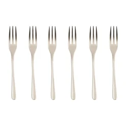 SambonetKuchengabel 6 St. Taste Antique Edelst./PVD champagne