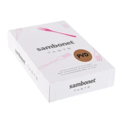 SambonetKuchengabel 6 St. Taste Edelstahl/PVD schwarz