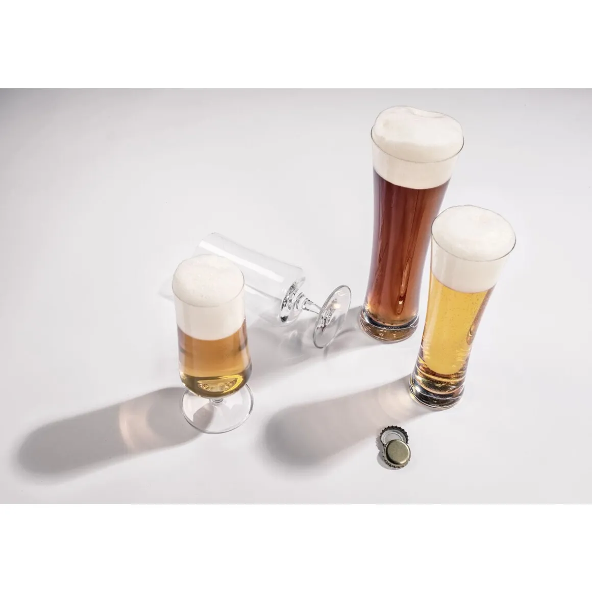Schott ZwieselPilsglas 4er-Set Beer Basic mit Moussierpunkt klar