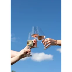 Schott ZwieselWeißweinglas 4-tlg. MioVino mit Moussierpunkt klar