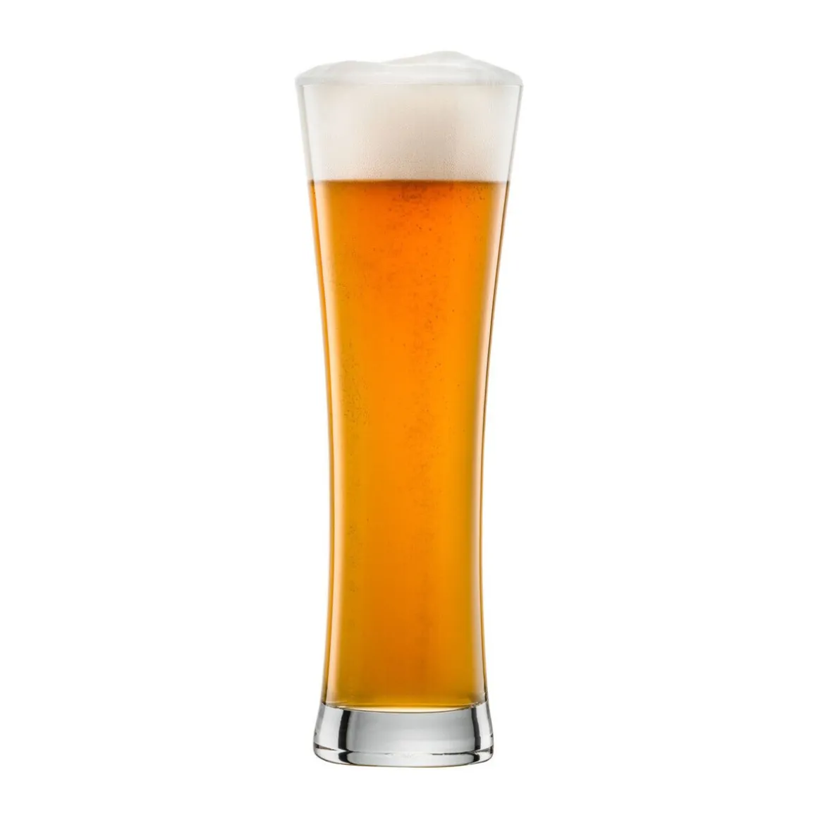Schott ZwieselWeizenbierglas groß 4er-Set Beer Basic mit Moussierpunkt klar