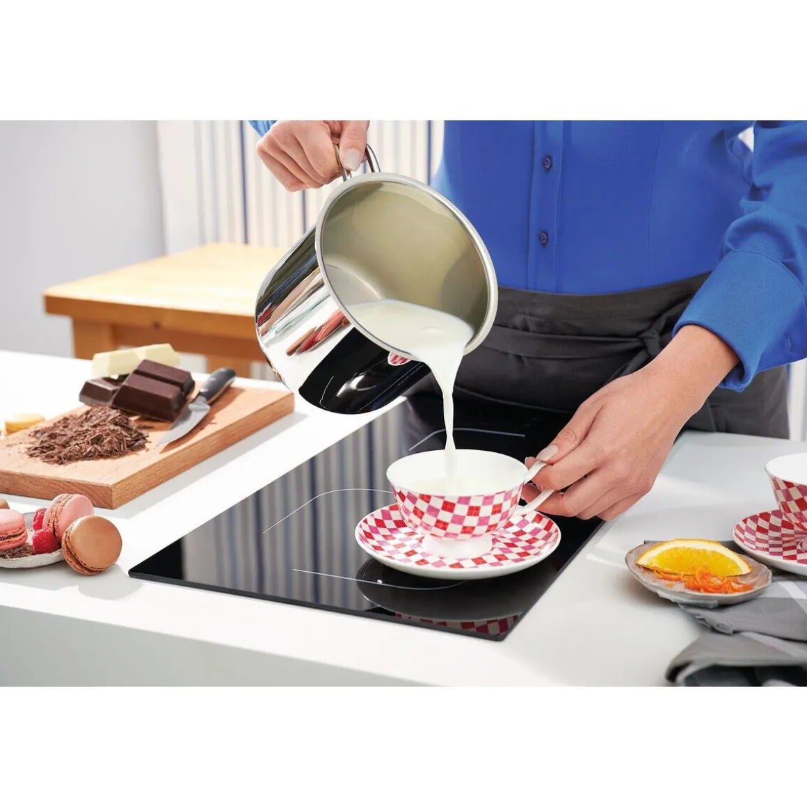 Schulte-UferMilchtopf o. Deckel Romana Edelstahl 14cm