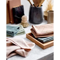 SödahlGeschirrtuch 50x80 cm Tiles Dusty pine