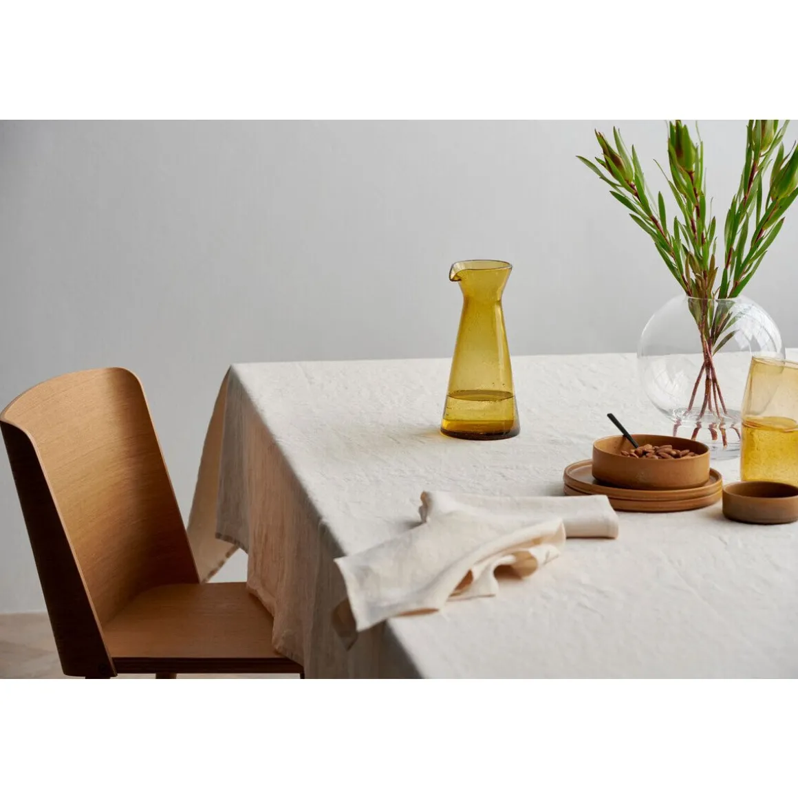 SödahlServietten 2er-Set Pure Linen Ecru