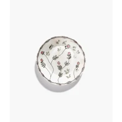 SeraxTeller tief 22 cm Midnight Flowers Mirtillo Nude