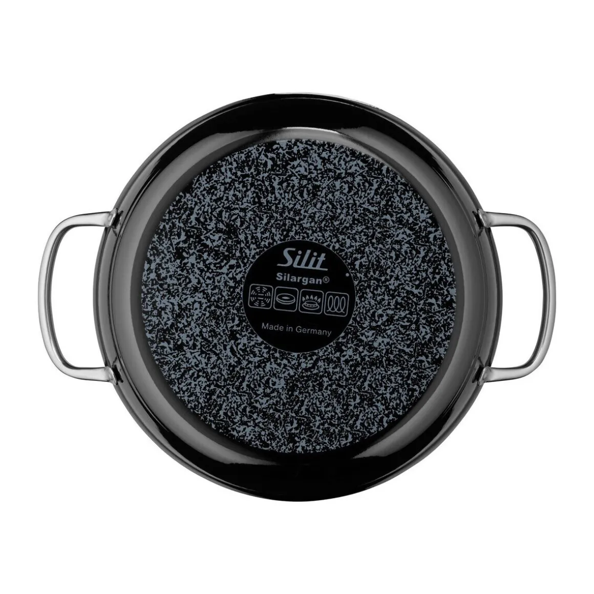 SilitSchmorpfanne 28 cm Professional schwarz