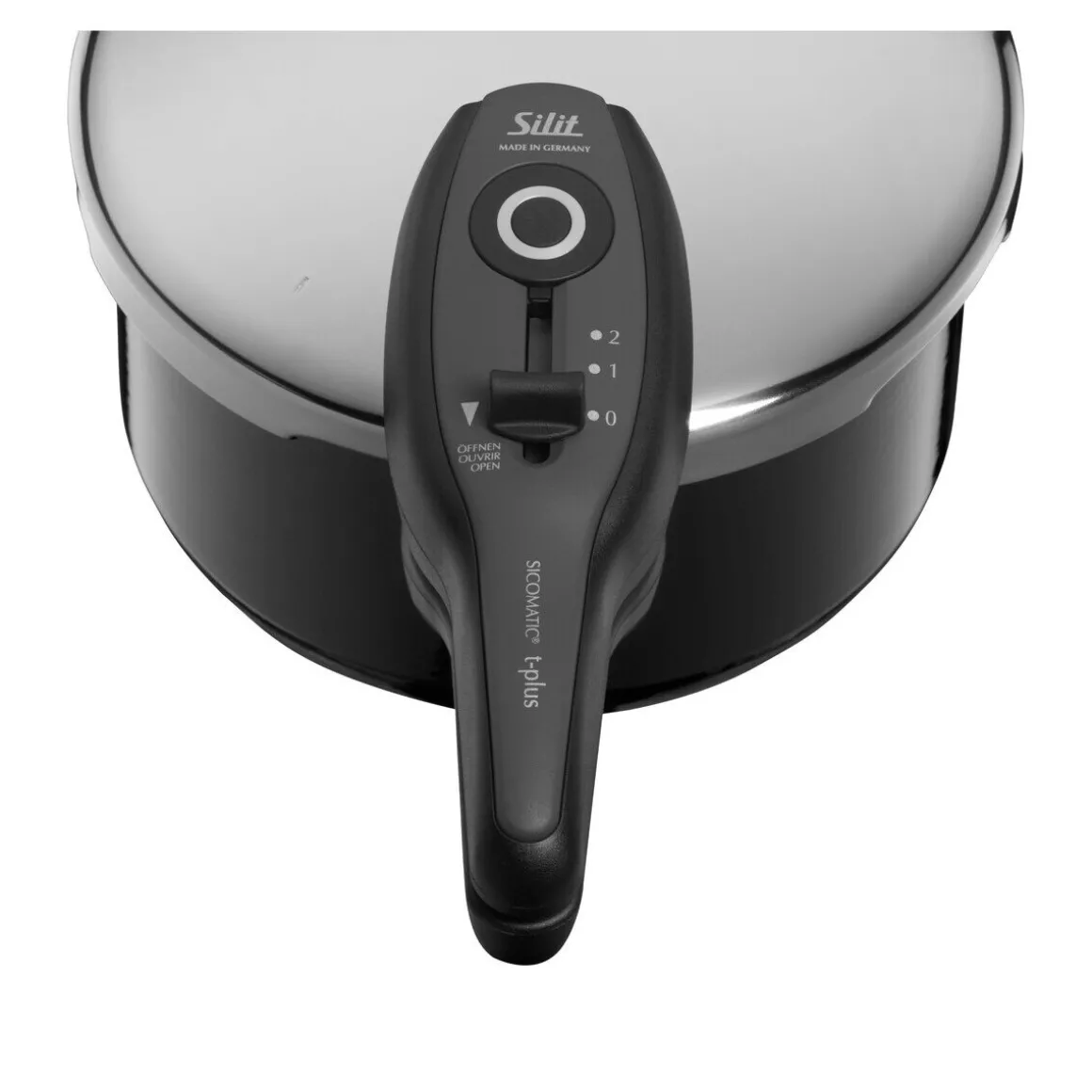 SilitSchnellkochtopf 4,5 l Sicomatic t-plus schwarz