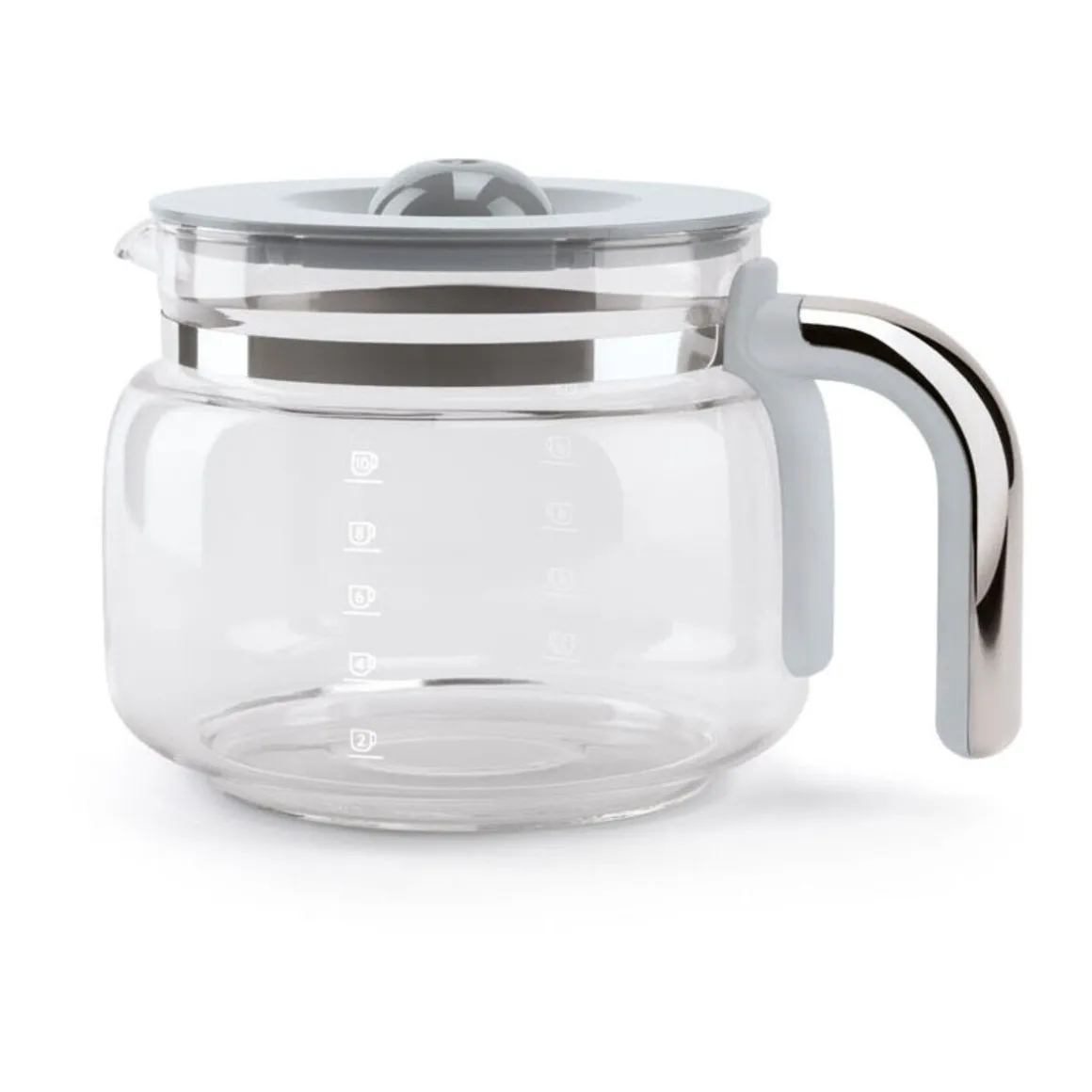 SmegFilter-Kaffeemaschine DCF02 1,4 l 1050 W 50’s Style schwarz