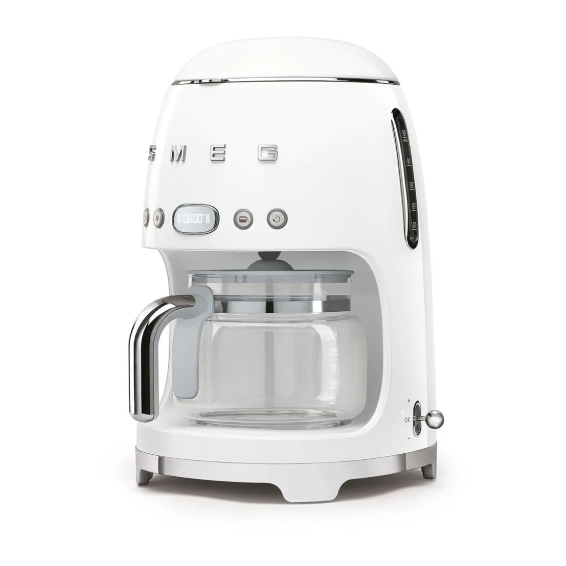 SmegFilter-Kaffeemaschine DCF02 1,4 l 1050 W 50’s Style weiss
