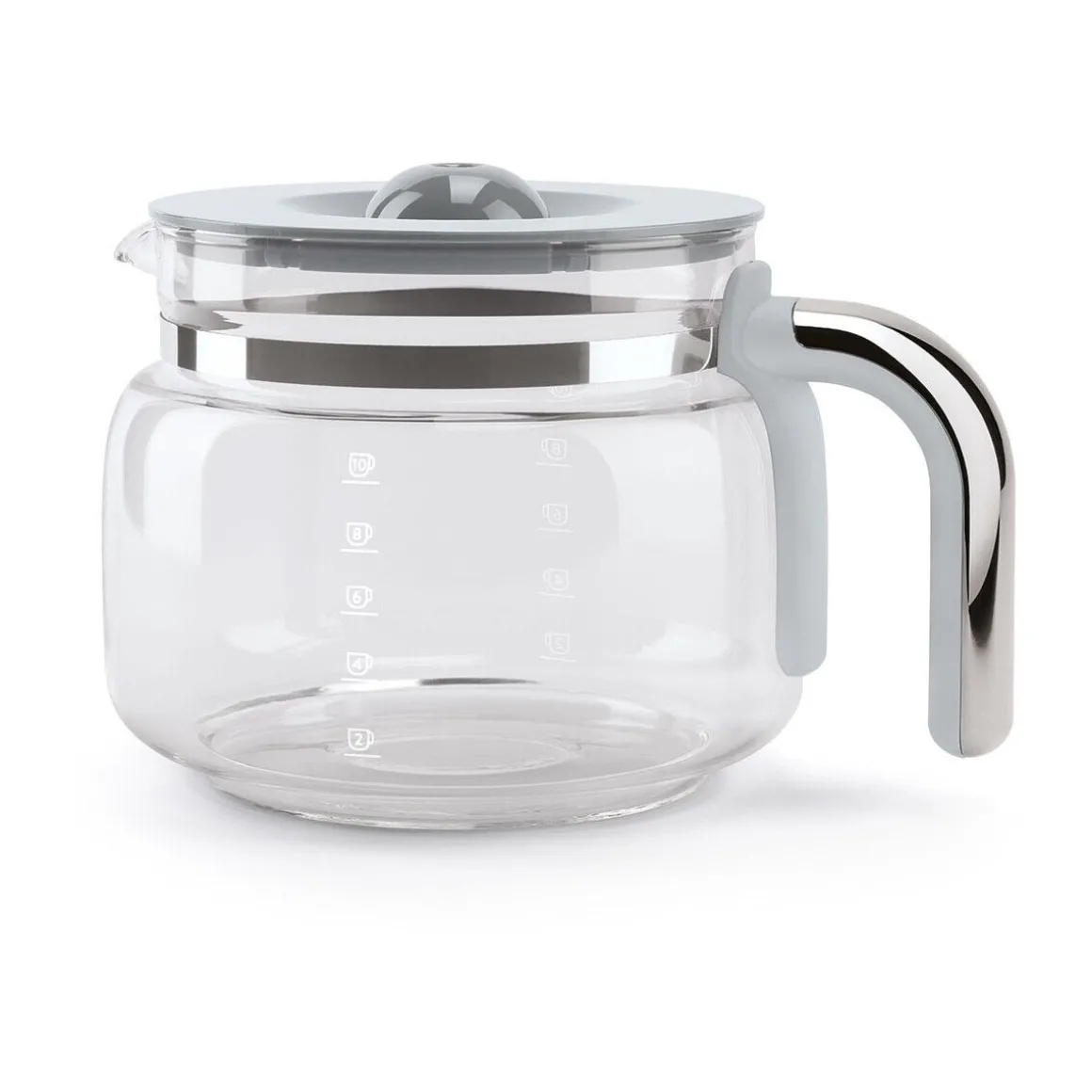 SmegFilter-Kaffeemaschine DCF02 1,4 l 1050 W 50’s Style weiss