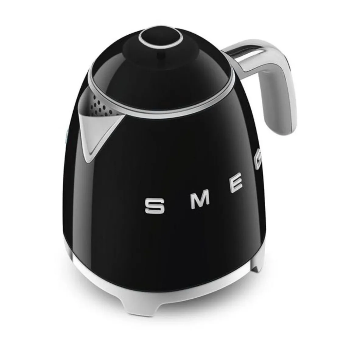 SmegMini-Wasserkocher 0,8 l 1400 W 50’s Style schwarz