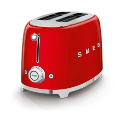 Smeg2-Scheiben-Toaster TSF01 950 W 50's Style rot
