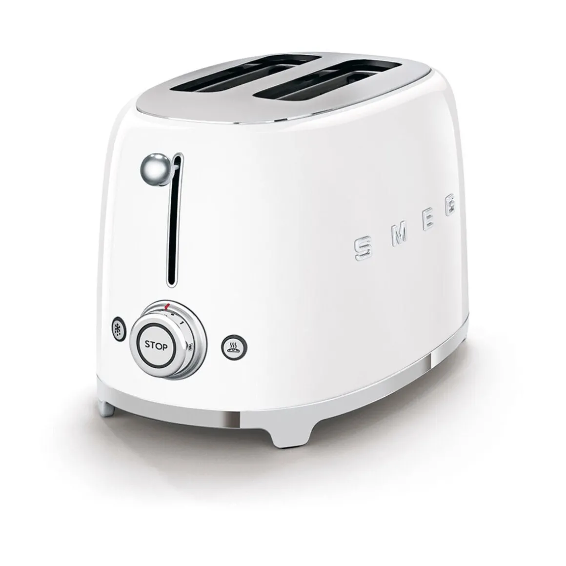 Smeg2-Scheiben-Toaster TSF01 950 W 50's Style weiss